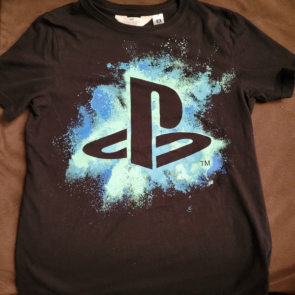 3 boys gamer shirts, size appropriately 10/12, DOOM, God of War, Playstation - Picture 6 of 7